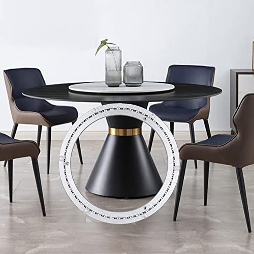 Rodamiento giratorio de alta resistencia para mesa de comedor, construcción duradera con rodamientos de bolas