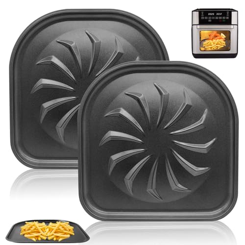 2 PCS Air Fryer Drip Tray, Air Fryer Replacement Parts Accessories for Power XL Air Fryer Power XL Vortex Air Fryer Pro, Power XL Vortex Air Fryer Pro Plus, Non-Stick Drip Pan, Dishwasher Safe