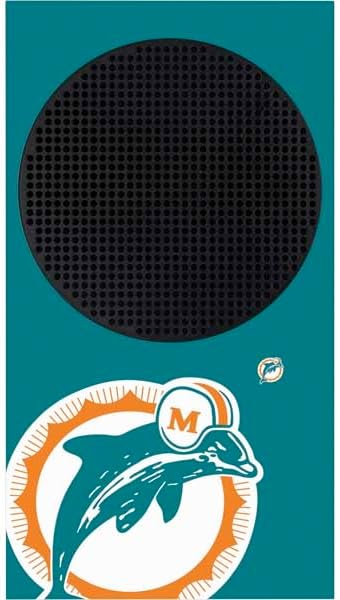Miniatura 2 de Skinit Decal Gaming Skin Compatible with Xbox Series S Console - Officially Licensed NFL Miami Dolphins Retro Logo Design