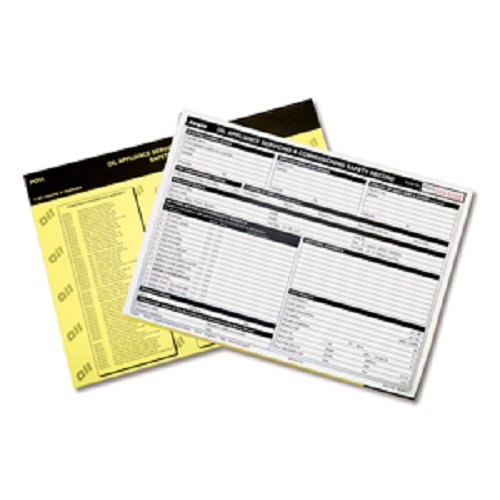 Regin Oil Appliance Servicing & Commissioning Safety Record REGP011