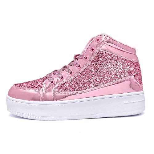 Image of IGxx Women Platform Glitter Sparkly Dressy Sequin Disco Sneakers