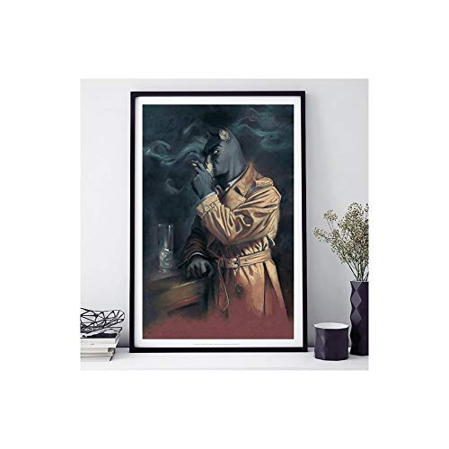 Póster Blacksad Retrato con Cigarrillo de John de 40x60cm en impresión offset de alta calidad 2