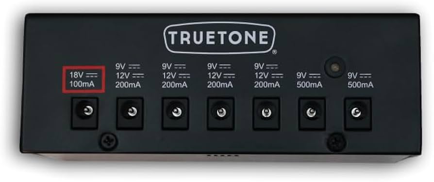 1SPOT Pro CS7 / TRUETONE (パワーサプライ) Amazon.com: 1 SPOT Pro CS7 Guitar Pedal Power Supply with 7