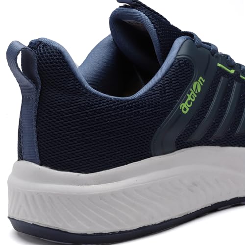 Image of Action | Athleo | SWIFT-151 | Men's | Lace-Up | Running | Shoes | Durable | Comfortable | Breathable | Lighweight | Sports | Shoes