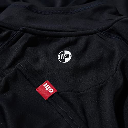 Gill Camiseta para Hombre Manga Larga UV Tec con Cremallera - Ligera, Secado Rápido y Protección UV 50+ miniatura 7
