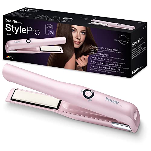 Beurer HS 20 AkkuHaarglätter mit USBAufladung, drei Temperaturstufen