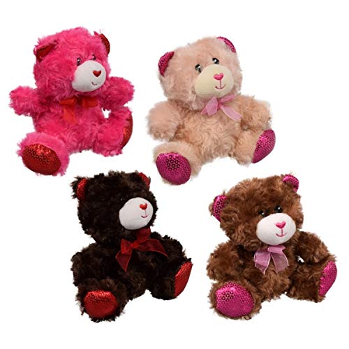Fuzzy Friends Chocolate Scented Bears. Set of 4 - 7