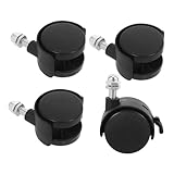 GLEAVI 4 Stück Teiliges Bremse für Elektrische Ölradiatoren Geräuscharme Kunststoffrollen...