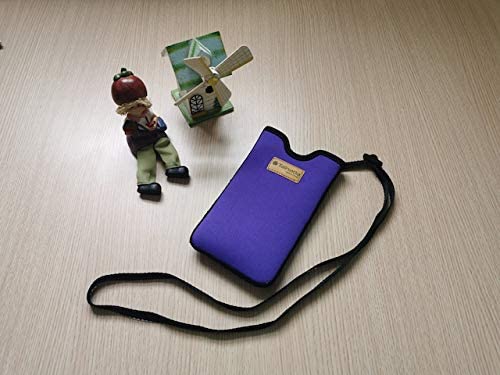 Tainada Men Women Neoprene Shockproof Phone Sleeve Pouch Carrying Case with Neck Lanyard, Belt Loop Holster for iPhone… - Image 4