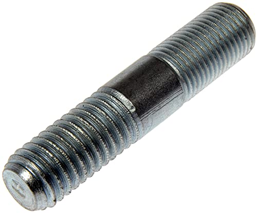 Dorman 610-0464.5 1/2-20, 1/2-13 Double Ended Stud 1/2 in. - Knurl, 2.375 in. Length, 5 Pack