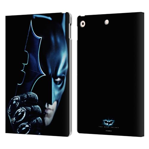 Housse iPad 10.2 Batman Batarang en cuir pour travailler et voyager avec style
