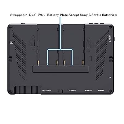 ANDYCINE C7 Field Camera Monitor 7 2200nits 1920x1200 Touch Screen + Battery&Charge Cable+Mini&Micro HDMI Cords+Carry Case Camera Monitor Compatible for Sony,Canon,Fujifilm,Panasonic,BMPCC Cameras
