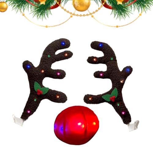 Decoración de reno para coche, el regalo ideal para tus fiestas de Navidad