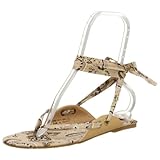 Not Rated Damen Brugal Ankle Wrap Thong, Braun (braun), 38 EU