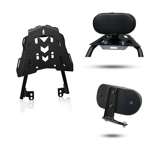 Image of Top Plate with Backrest Adjustable and Removable Support Compatible with Bajaj Pulsar N160 BS6