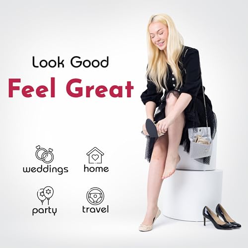 Women's Foldable Travel Ballet Slip On Comfortable Flats Roll Up Walking Shoes with Carrying Pouch4