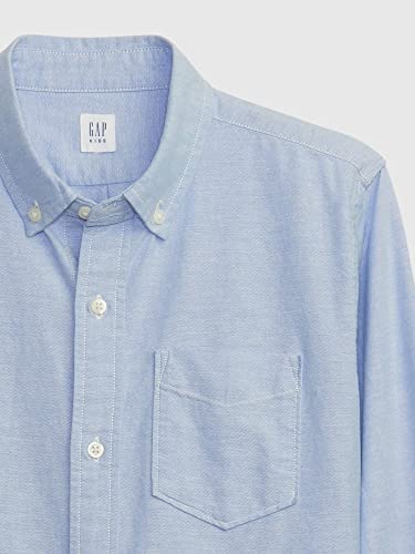 Image of GAP Boys' Button-down Long Sleeve Oxford Shirt