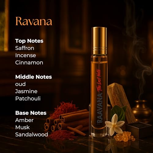 Image of Paradyse Perfume Raavana Eau de Parfum, Oud, Amber & Warm Spicy Oriental