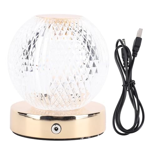 Lampe rechargeable sans fil à intensité variable continue Pilipane en fer et PC 393G