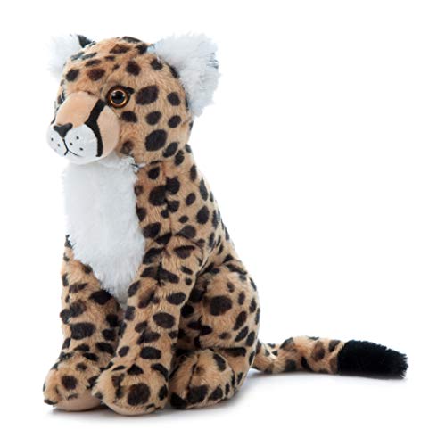 Image of The Petting Zoo Cheetah Stuffed Animal, Gifts for Kids, Wild Onez Zoo Animals, Cheetah Plush Toy 12 inches