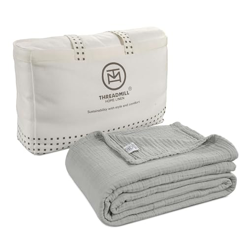 Threadmill Queen size blanket| 4 Layer Cotton Gauze Blankets |