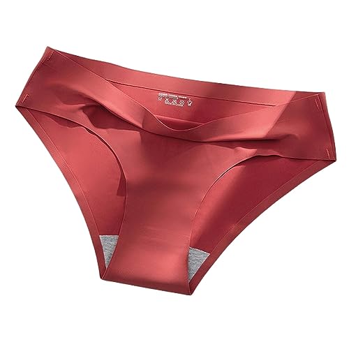 Culotte en soie haut de gamme sans couture pour femme lingerie fine lot de 3