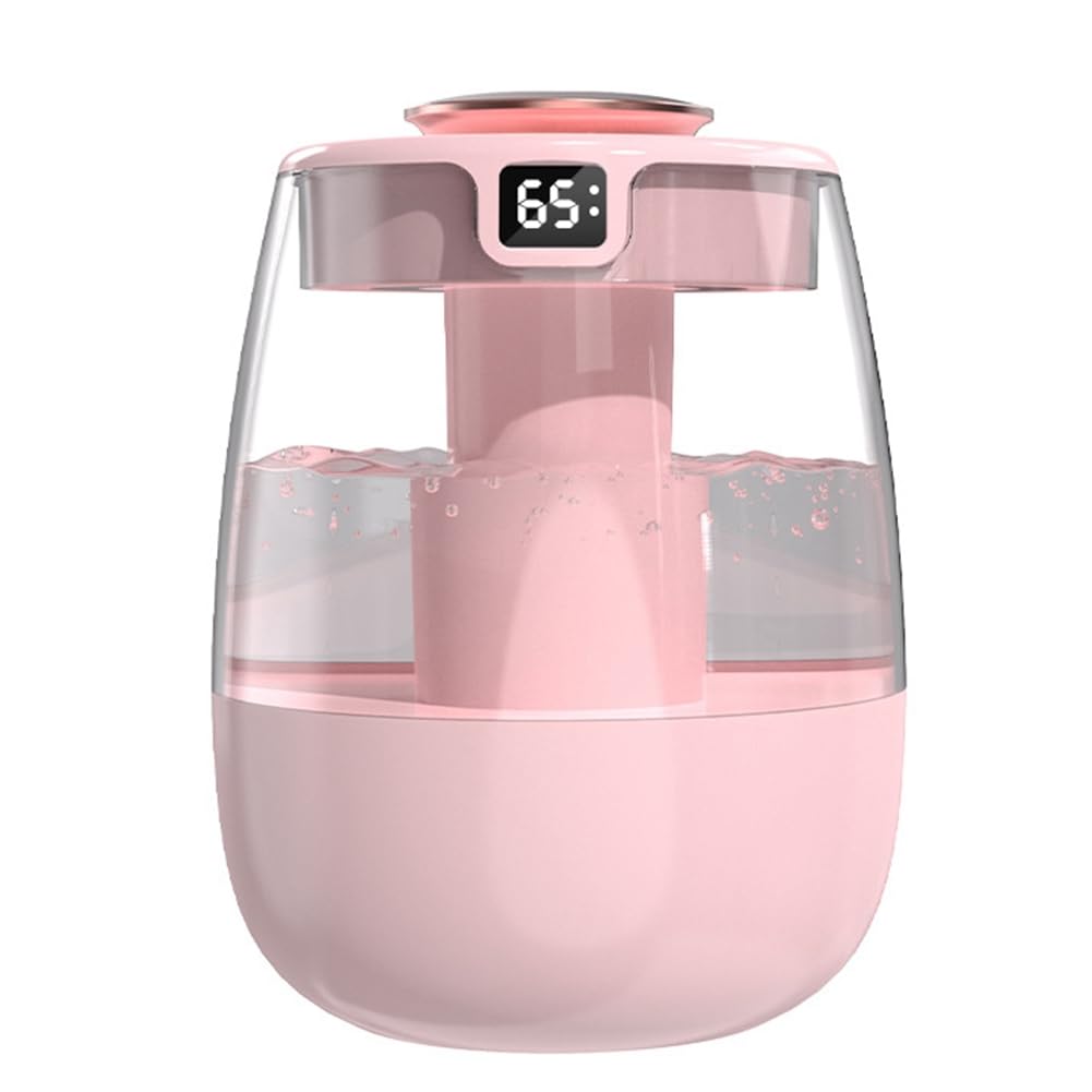 CTRLZS Humidifier Household Bedroom USB Plug-in Small Living Room Large Fog Desktop Large Capacity Humidifier Pink