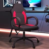 AnyGod Silla Gaming, Silla De Computadora Ergonómica con Soporte