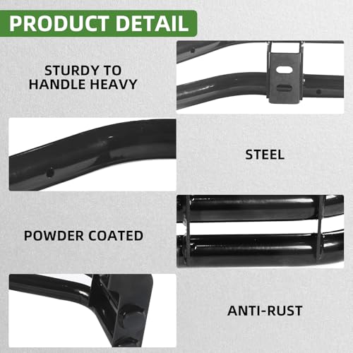 PARTREE Rear Bumper and Trailer Hitch Kit Compatible with John Deere Tractor ZTrak Z235 Z255 Z335E Z355E Z345M Z345R Z355E Z375R Zero-Turn Mowers Rear Bumper