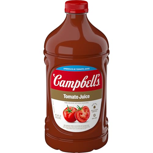 Campbell's Tomato Juice, 100% Tomato Juice, 64 oz Bottle