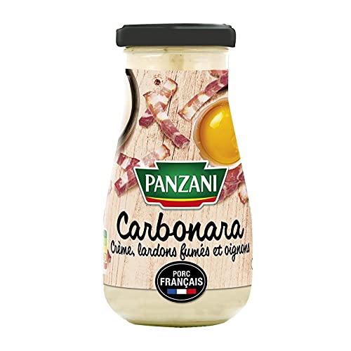 Panzani Sauce Carbonara 370G - La touche gourmande pour vos pâtes...