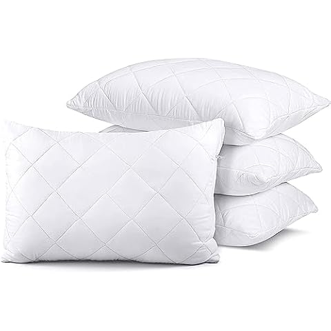 Brit Diamonds Quilted Pillow Protector Set Cover