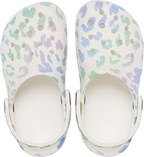 Crocs Kids' Classic Animal Print Clog, Pastel Leopard , 11 Little Kid #TOP3