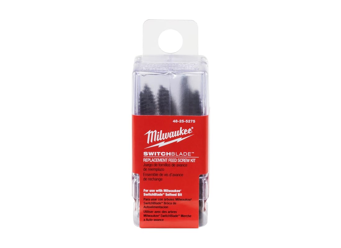 Milwaukee Switchblade replacement Self-Feed Tips-4PK SELF-FEED SCREW TIPS