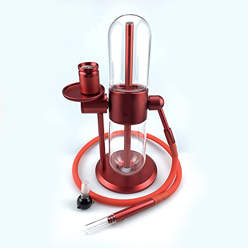 LBWF Gravity Rotating Shisha, 15 Zoll Gravity Shisha Komplettset, 360 Grad Drehbare Transparente Glas-Shisha Mit…