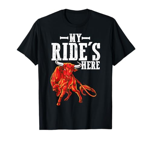 Bull Riders Rodeo for Western Ranch Cowboys T-Shirt
