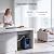 GLACIER FRESH GFU03 Reverse Osmosis System 800 GPD, No Electric/Noise, 3:1 Pure to Drain, 5-Stage Tankless Under-Sink Water Filter System, Filtration Accuracy 0.0001?m, for Any Under-Sink Setting
