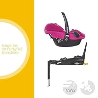 Maxi-Cosi Pebble Plus i-Size Babyschale, Gruppe 0+ Autositz für Babys, inkl. Sitzverkleinerer, nutzbar ab der Geburt bis ca. 12 Monate (0-13 kg / 45-75 cm), Frequency Pink, pink – Ansicht 2