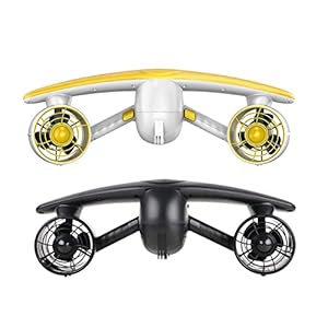 Onderwaterscooter met lange batterijduur, Onderwater Scooter Msds Goedgekeurd Elektrisch Zwemmen Surfplank Zee Scooter Jet Surfplank Onderwater Apparatuur Gemakkelijk te dragen en te bedienen (Color