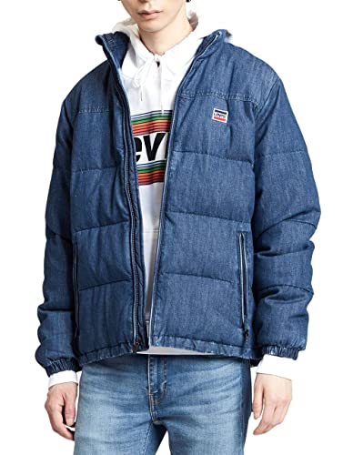  Levi\'s Coit Down Puffer Giacca, Indigo, M Uomo