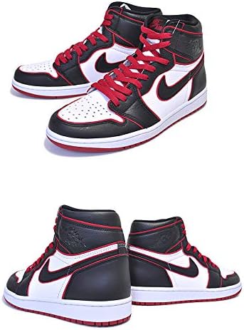 シューズ(男性用) Nike Air Jordan 1 Retro High Blood Line 41KPKCYU6iL._AC_.jpg
