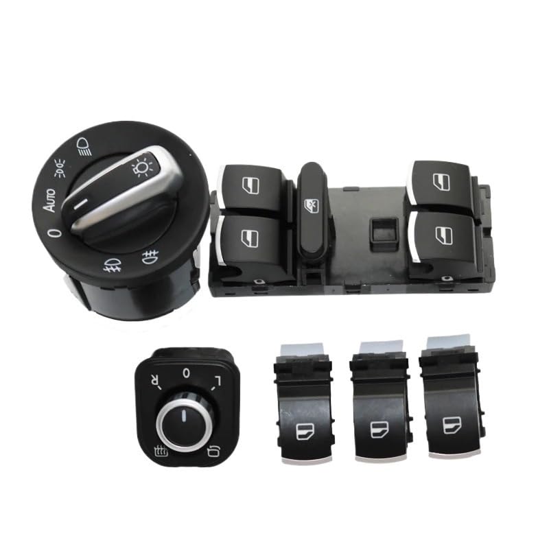 Bouton lève-vitre bloqué ? Commande phare pour Golf 5 et Passat B6