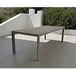 Gartentisch Murcia Negro Keramik