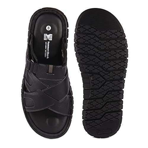 Image of Red Chief Genuine Leather Formal | Leather Slipper for Men | PU Sole