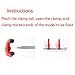 LICHIFIT 2/4/20 PCS Seamless Auxiliary Clamp Model Tool for Hobby Model DIY