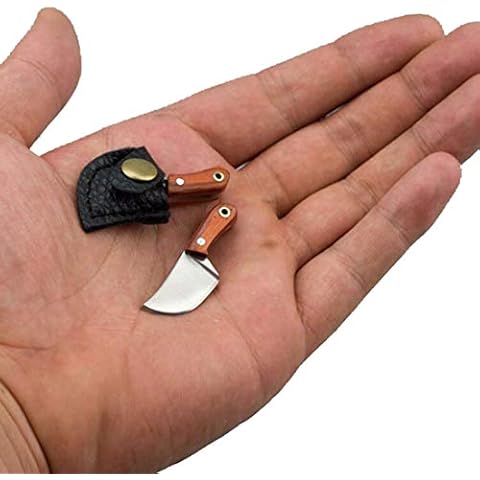 PUOSUO EDC Multi-function Keyring Small Pocket Knife Keychain Mini Butcher Knife Necklace Knife Pendant,Mini Anything Outdoors Cover