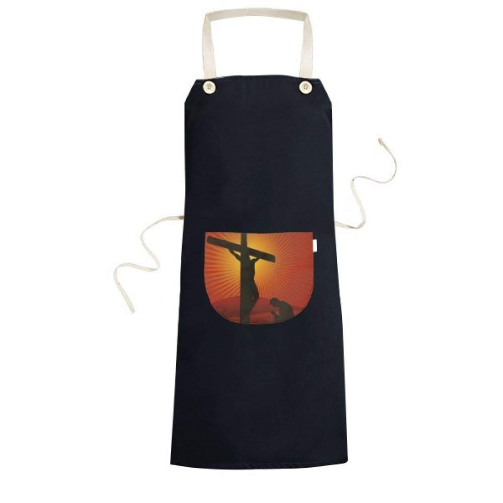 Tablier sainte croix de jésus cadeau chrétien pour chef