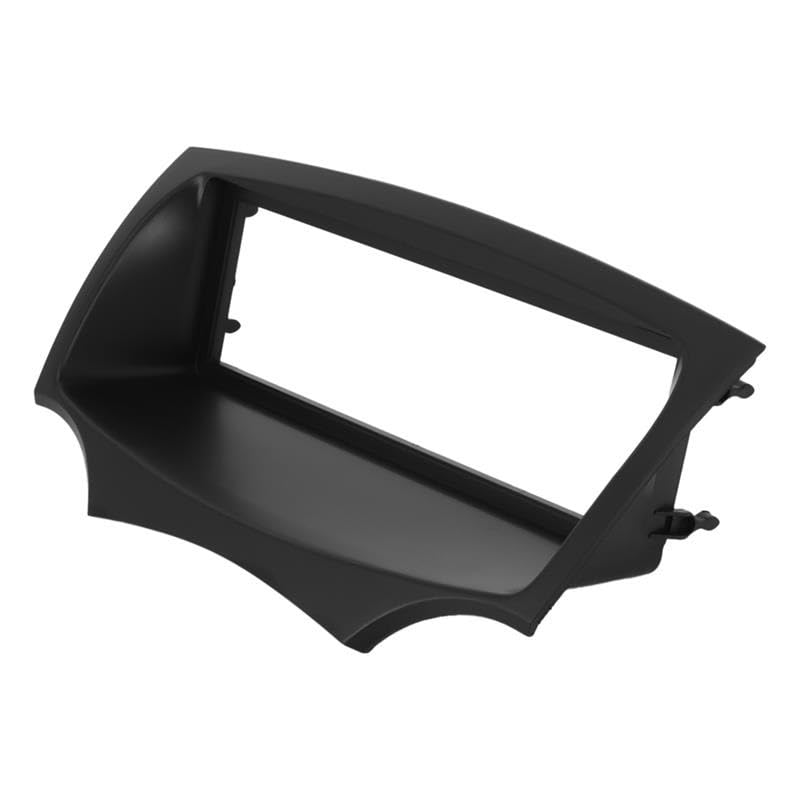 Marco de radio coche 1 DIN para KA 2008-2016, kit de montaje y bisel embellecedor 4