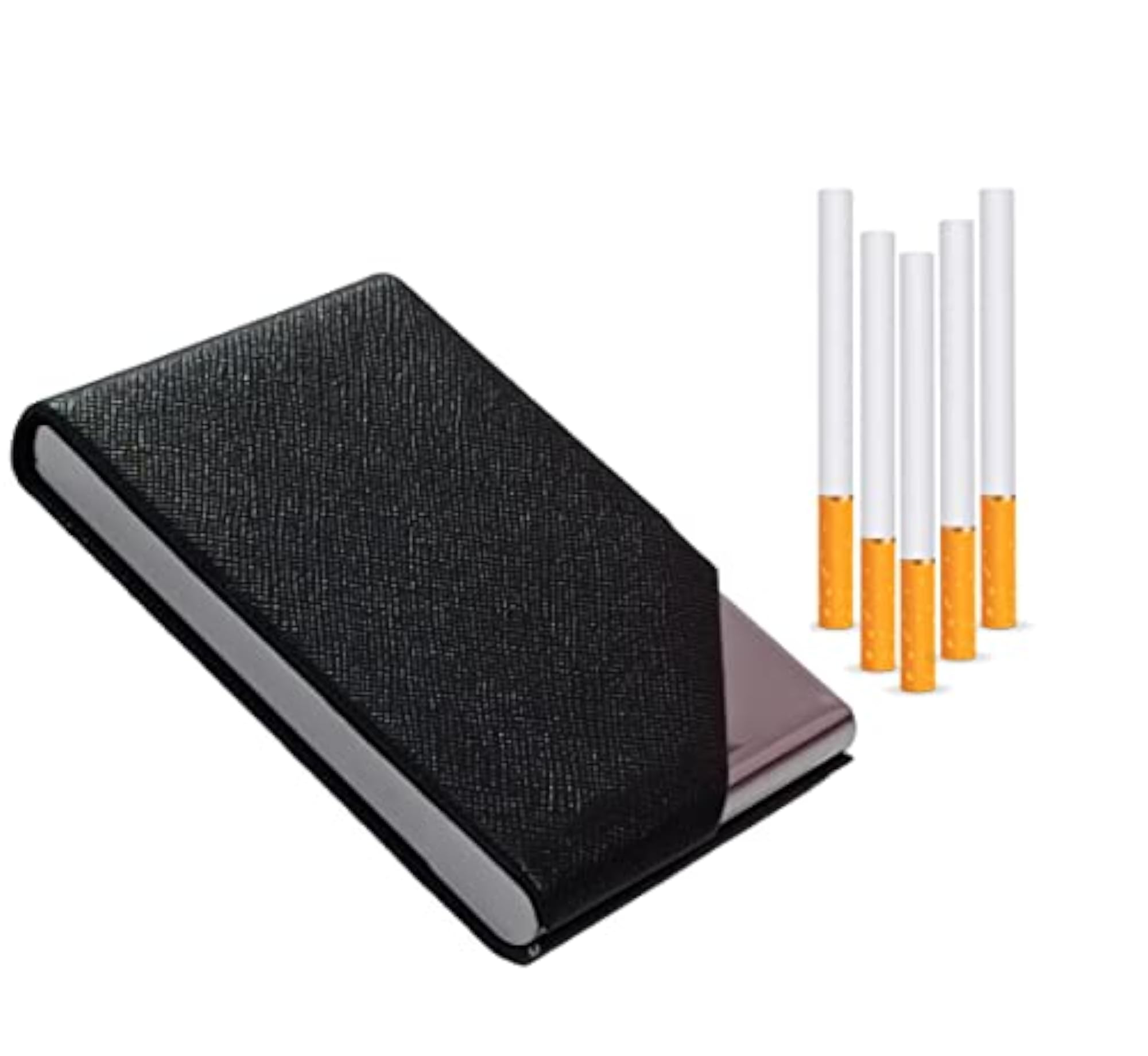 Felstar Metal Cigarette Case Box for Regular and King Size Cigarettes