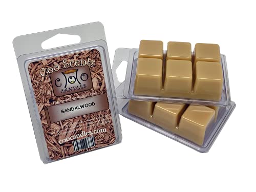 3 Pack Soy Blend Wickless Candles Highly Scented Wax Melts – Sandalwood
